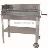 BBQ STAINLESS STEEL CHARCOAL GRILL MADE FOR HOME USE