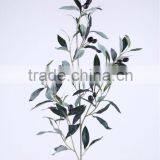 Artificial Flower Olives Spray x3 W/14 Olives & 82 Leaves thumbnail-1