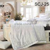 Wedding Bedding White Jacquard Bedding Elegant Design Bedding Set thumbnail-1