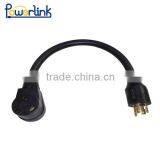 Z90106 30A Male to 30A Female 10AWG 4 Pin Plug Generator Adapter thumbnail-1