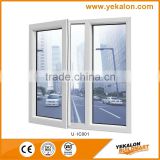Yekalon High Quality UPVC window Casement pvc window
