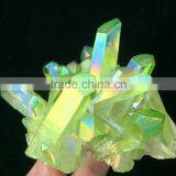 Large Green Electroplating Crystal Cluster for Selling thumbnail-4