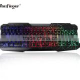 2015 Advanced USB wired illuminated keyboard in cool crack pattern