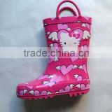 2013 Cute Hello Kitty Rain Boot Girl