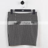 F5S43018 Latest Fashion Women Check Grid Mini Skirts thumbnail-5