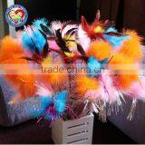 Aimigou Telescoping Cat Teaser Toy , Feather Cat Wand Cat Rod thumbnail-4