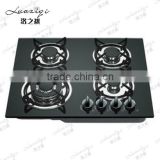 automatic shut off burner tempered glass surface five burner gas stove