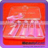 2014 Plastic Pink Nail Form Art Tip Extension Forms for Acrylic UV Gel