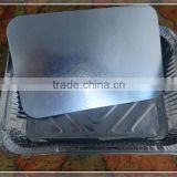 Rectangle Takeaway Disposable Aluminum Foil Plates for Food
