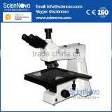 Scienovo XJL-302 (50X-800X) China Hotsale and Great Upright Metallurgical Microscope 6V 30W Halogen Lamp