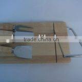 Cheese Board Set With Slicer and Cutting Board