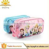 Wholesale Clear Custom Polyester Pencil Case With Compartments for Teenagers thumbnail-1