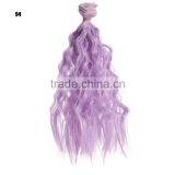 Hot Sale Purple Color Wavy Hair Braiding thumbnail-2