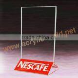 Menu Card Holder Plastic Menu Holder Drink Menu Holder