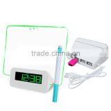 New Invented Magic Kids Alarm Clock LED Writing Board thumbnail-3