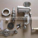 Manual Cast Iron Electro-plated Tin Meat Mincer No.8 Plastic Funnels thumbnail-2