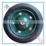 Five-hole Steel Rim 12 Inch Pneumatic Rubber Wheel thumbnail-1