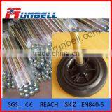 Cheap 8" Solid Rubber Recycling Garbage Bin Wheels thumbnail-3