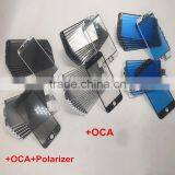 Glass Lens +Frame Bezel +oca +Polarizer Film for Iphone 6g 6p Glass With Frame With Oca Film With Polarizer Film for Refurbish thumbnail-1