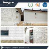 Adhesive Embossed Foam Wallpaper Wall Stickers Waterproof Non-toxic 3D Background Foam Wallpaper thumbnail-6