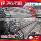ASTM A53 GR A B ERW Building Material Q195 Q235 Erw Welded Pre Galvanized Round Structure Steel Pip of Weight per Ton thumbnail-4