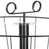 2-Tier Counter Rotating Metal Basket Stand Impulse Merchandise Display thumbnail-4