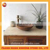 2016 Top Natural River Stone Wash Basin With Water Faucet thumbnail-3