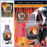 2014 Hot selling Clay BBQ Machine Not Coated Charcoal BBQ Grill for sale