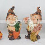 Wholesale Handpaint Resin Gnome Set of 4 thumbnail-1
