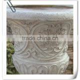 Fiberglass Popular Hot One White Classical Garden Flower Pot Molds thumbnail-3