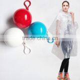 15122807 Promotion Mini Poncho Ball With Keychain thumbnail-1