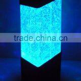 Hot-selling Table Decorative Mini Aquarium With LED Light, Desk Jellyfish Light Fish Tank, Flashing Color Volcanic Light thumbnail-2