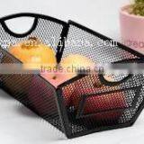 Kitchen Sundry Storage Metal Mesh Basket Desk Organizer thumbnail-2