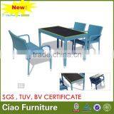 OUTDOOR PS WOOD TOP TABLE CHAIRS thumbnail-1