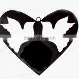 Metal Heart Shape Decoration, Heart Shape Metal Christmas Decorations, Metal Hanging Heart Decoration, 2013 Christmas Decoration thumbnail-1