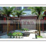 Home Garden Edging Decorative 5ft to 16ft Height Outdoor Artificial Green Plastic Palm Trees EDS06 0820 thumbnail-3