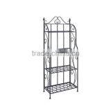 Powder Coated Black 4 Tier Metal Display Stand thumbnail-1