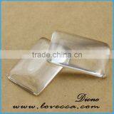 Various Shape DIY Jewelry Cabochon 8-30MM Flat Back Clear Crystal Glass Cabochon thumbnail-5
