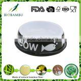 Pro-environment Biological Natural Bamboo Fiber Pet Bowls