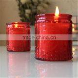 Wax Candle Jar Glass Candle Jar,color Candle Glass,tea Light Holder thumbnail-6
