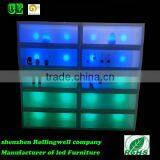 LED Cabinet/ambry/ Plastic Shoe Storage Cabinet Plastic Cabinet Lighting Color Changing thumbnail-1