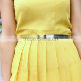 Wholesale Bowknot Buckle Women Lady PU Waist Belt thumbnail-3