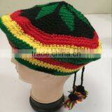 Hand Knit Custom Hat Printed Colorful Winter Knitted Hat thumbnail-5