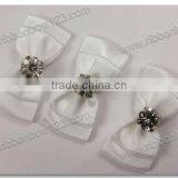 Satin Ribbon Handmade Flowers thumbnail-1