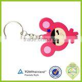Free Sample Fashionable Cheap Custom Logo Car Keyrings thumbnail-2