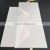 White Color Foldable Structure Kid Boys Children White Baby Clothes Box Ribbon Closure thumbnail-5