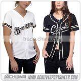 MLB softball / baseball jersey,sublimated custom blank baseball jersey/shirt/uniforms wholesale
