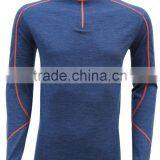 Merino Wool Long Sleeve Zip Top Underwear thumbnail-1