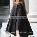 Hot 2015 Cotton Women Shirt Loose Fit Wear WMST08 thumbnail-5