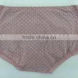 Hot Sale !!! 2015 New Arrival Dark Pink Color Briefs With Lace Big Size Women Mommy Pants thumbnail-2